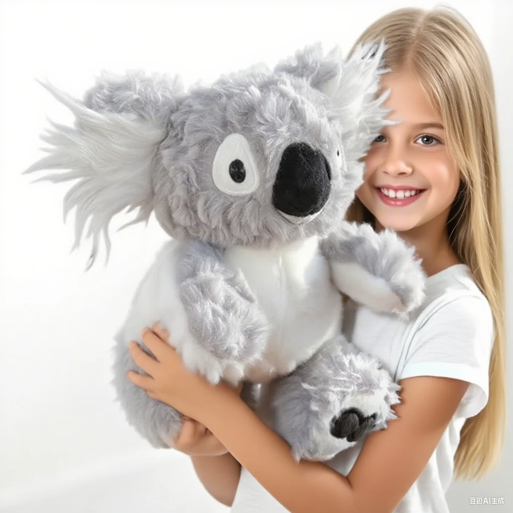 

Adorable Australia Koala Plush Toys Funny Realistic Running Koala Doll Soft Fluffy Animal Doll Lovely Children Companion