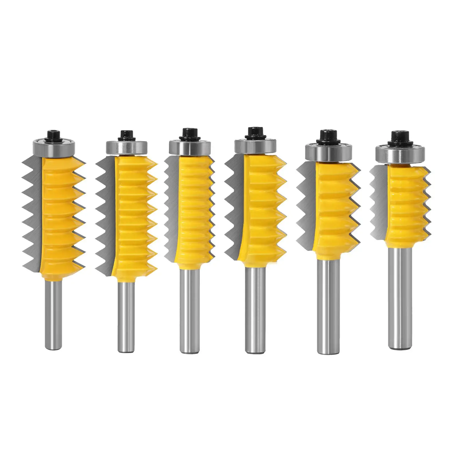 Router Bit Set for Woodworking Tongue Groove Joint 1/2 Shank Carbide Milling Cutter Tool