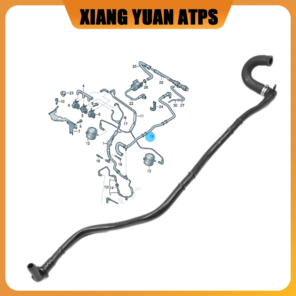 

06E133773DD Vacuum Hose A4L,A6L,S6,A7 2011-2014,A8/S8 2010-2013,Q5 2013-2017,Q7 2010-2015 3.0T 06E133773CG 06E133773BC