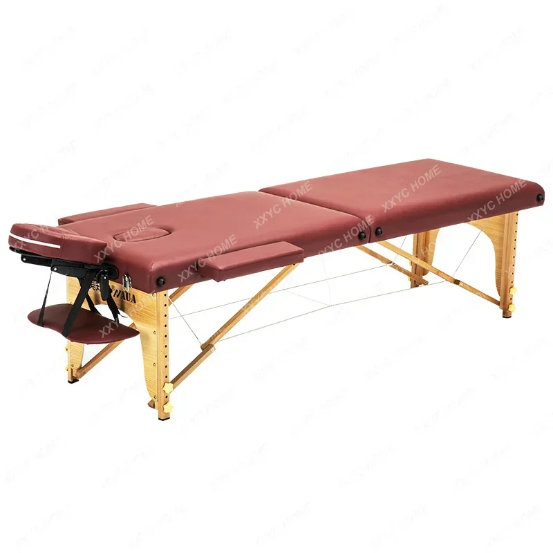 

Foldable massage bed Household portable massage bed Moxibustion bed, beauty bed