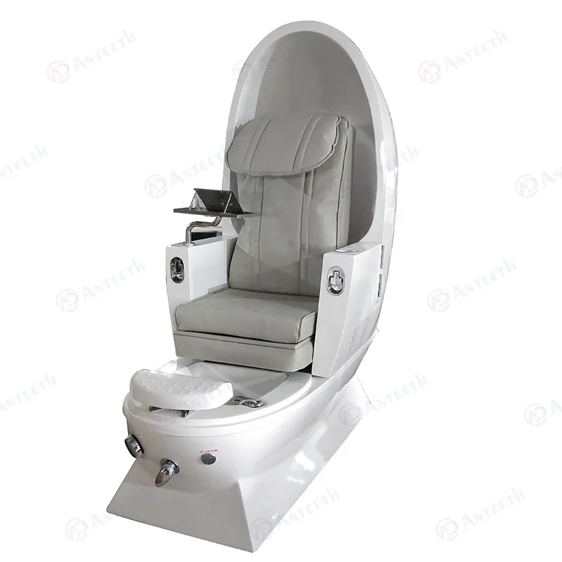 Creative Design Beauty Salon Equipment Foot SPA Egg Shape Pedicure Chair With Massage Manicure Foot Spa Pedicure Chair