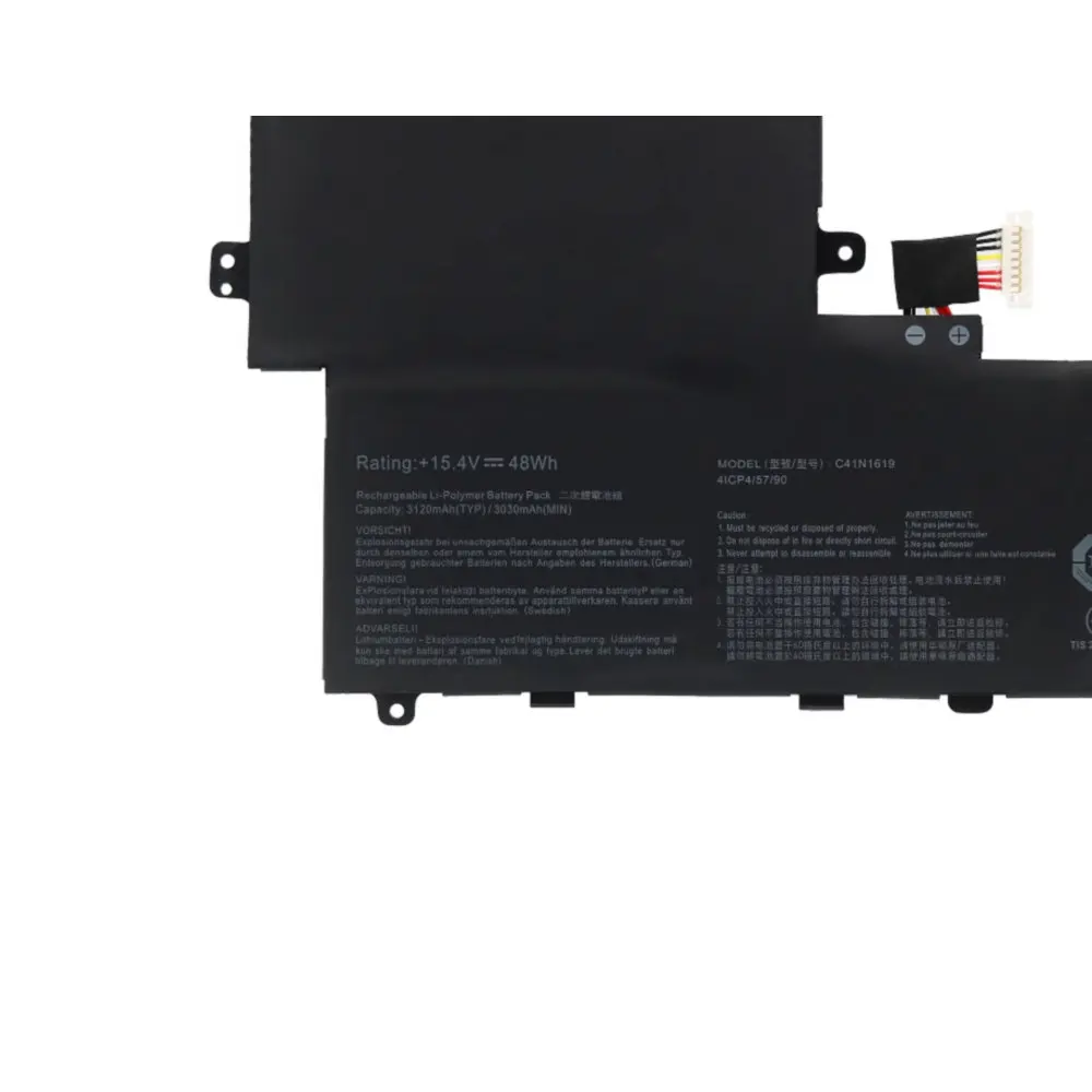 

15.4V 48WH C41N1619 B9440UA7200 B9440UA7500 Laptop Battery For ASUS Pro B9440 B9440UA B9440UA-XS74 B9440UA-XS51