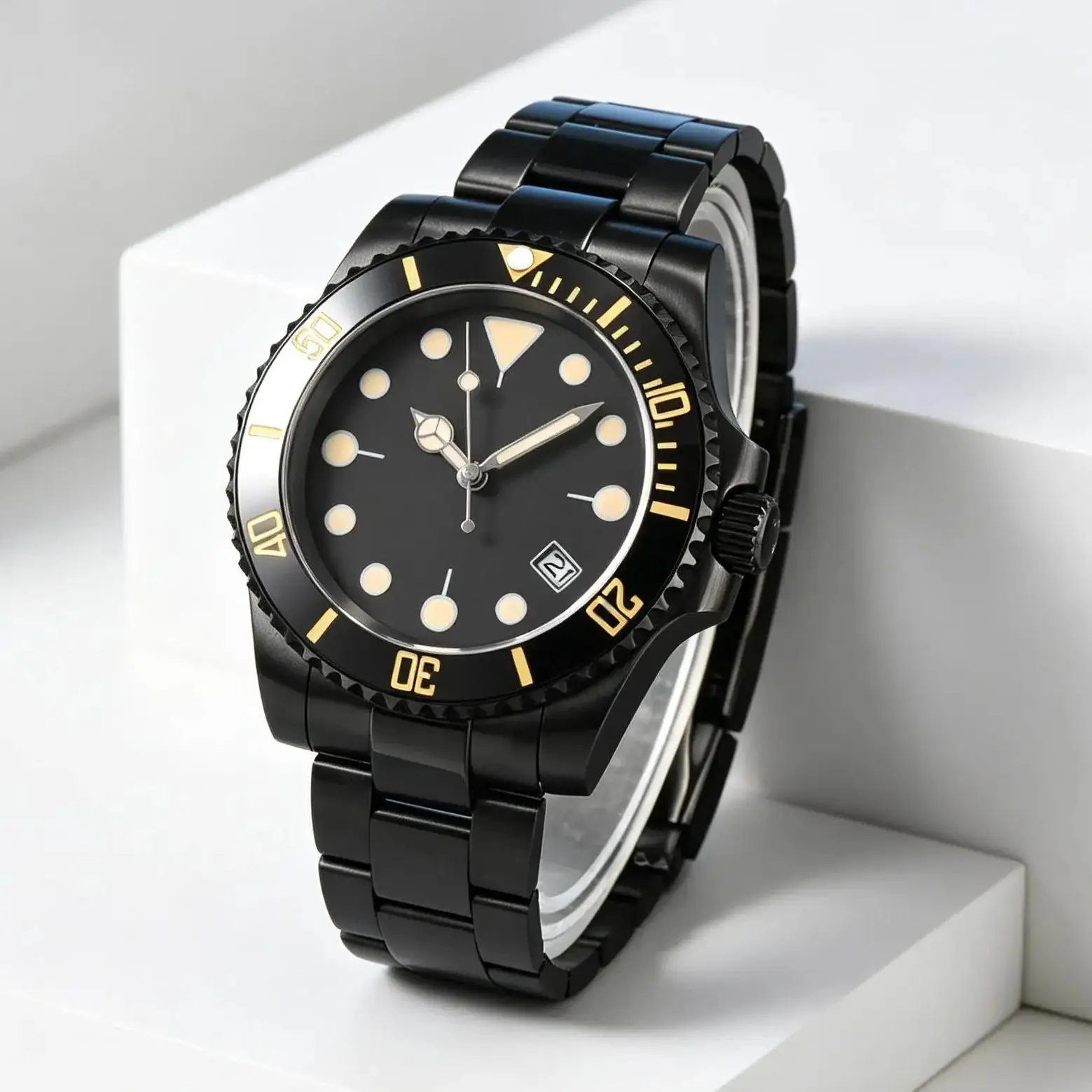 NH35 movement automatic mechanical men's watch drop-proof sapphire mirror waterproof business calendar men's watch