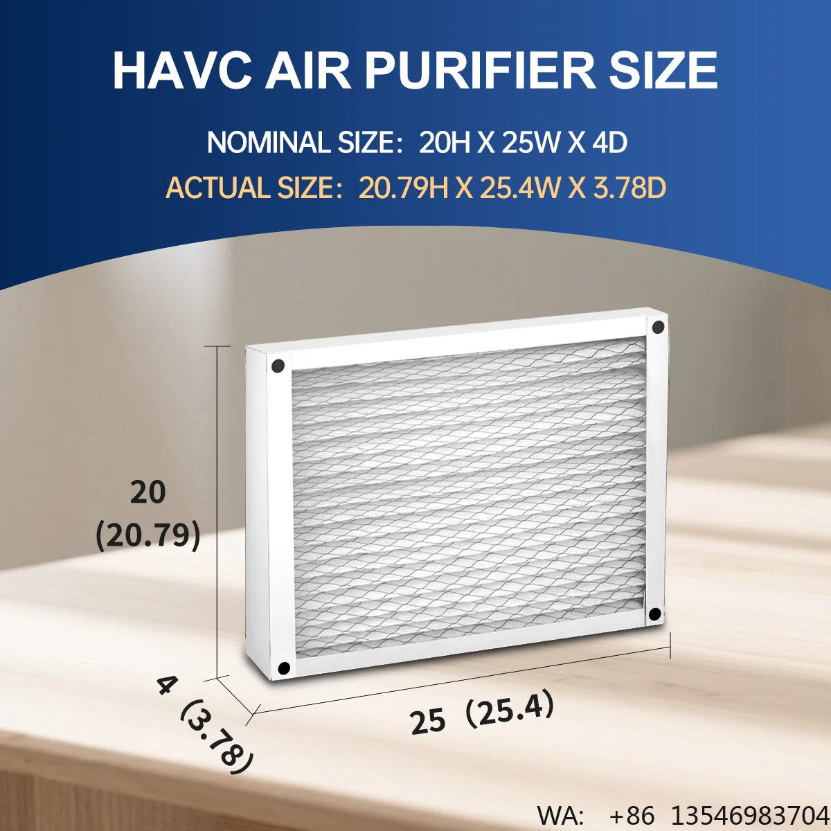 Replacement SKT MERV 13 Collapsible 20x25x4 Air Filter 213 Compatible 1620 2120 2200 Household Commercial Use