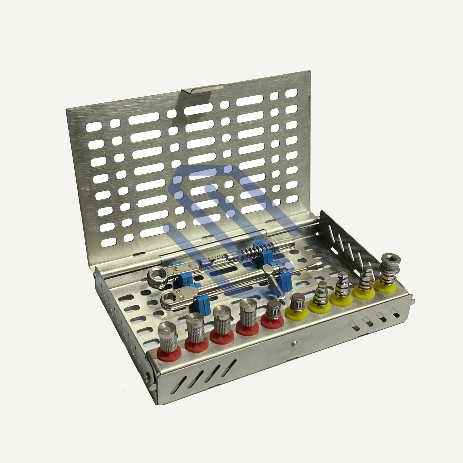 

Dental Implant Multi Drivers Kit Universal Ratchet Wrench Hand Hex Drivers Stainless Steel CE