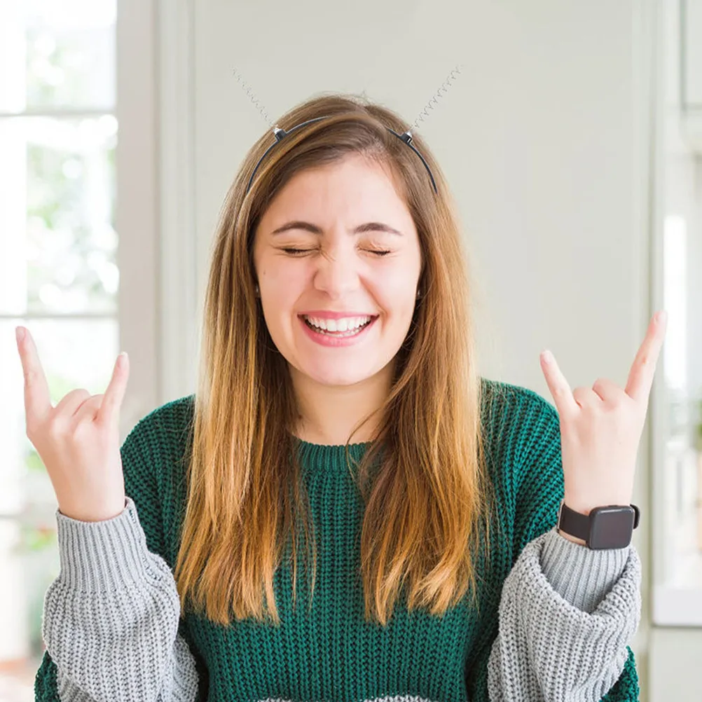 

12Pcs Spring Antenna Headband DIY Kit for Girls Women Hair Jewelry Making Set Fun Craft Activity Hair Decoration Supplies