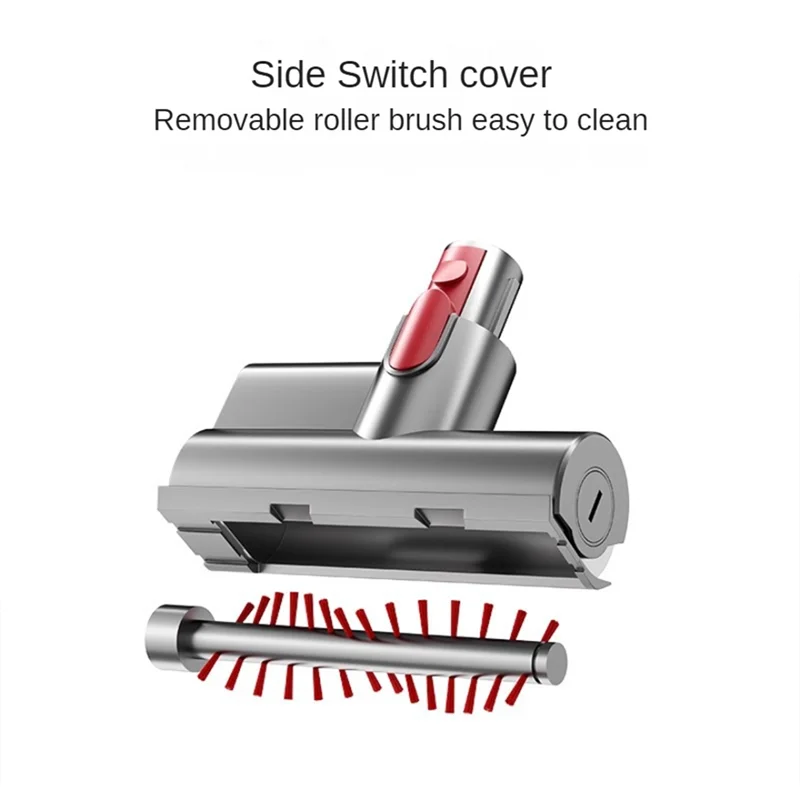 BAAO-Mini أداة بمحرك رأس فرشاة ل دايسون V7 V8 V10 V11 V15 عصا مكنسة كهربائية إزالة العث شفط رئيس استبدال