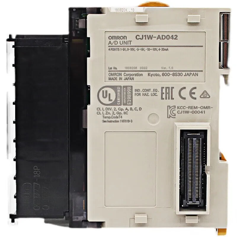 OMRON PLC Module CJ1W-AD041-V1 CJ1W-AD042 CJ1W-AD04U CJ1W-AD081-V1 CJ1W-DA021 CJ1W-DA041 CJ1W-DA042V CJ1W-DA08C/DA08V CJ1W-MAD42
