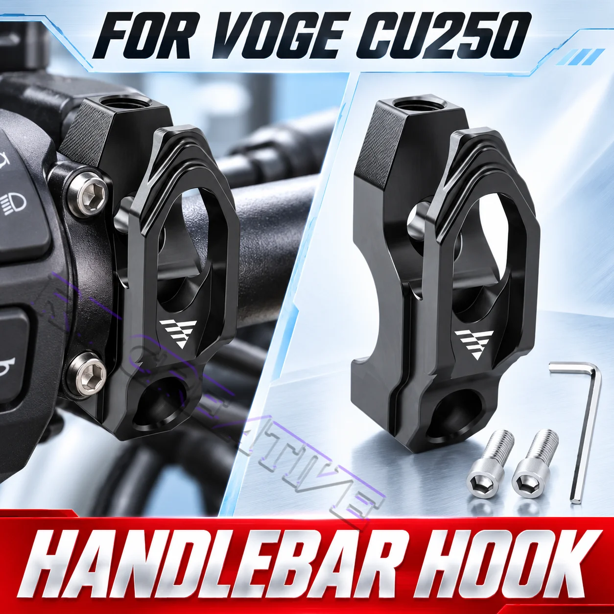 Multifunctional Handlebar Hook Master Cylinder Extension Hanger Storage Rack For VOGE CU250 CU525 CU625