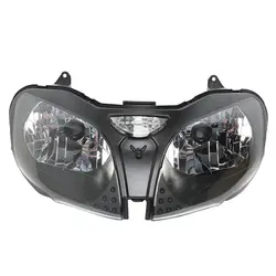 Black Clear Front Headlamp Headlight For Kawasaki Ninja ZX9R ZX900F 2000 2001 2002 2003 Motorcycle Accessories