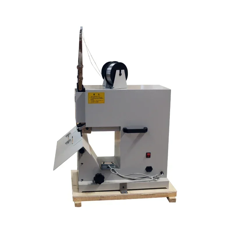 DC-203 Electric Dual-Head Wire Stitcher (Flat & Saddle Stitching) – Foot-Pedal Operated; Suitable for Booklets, Brochures, and M