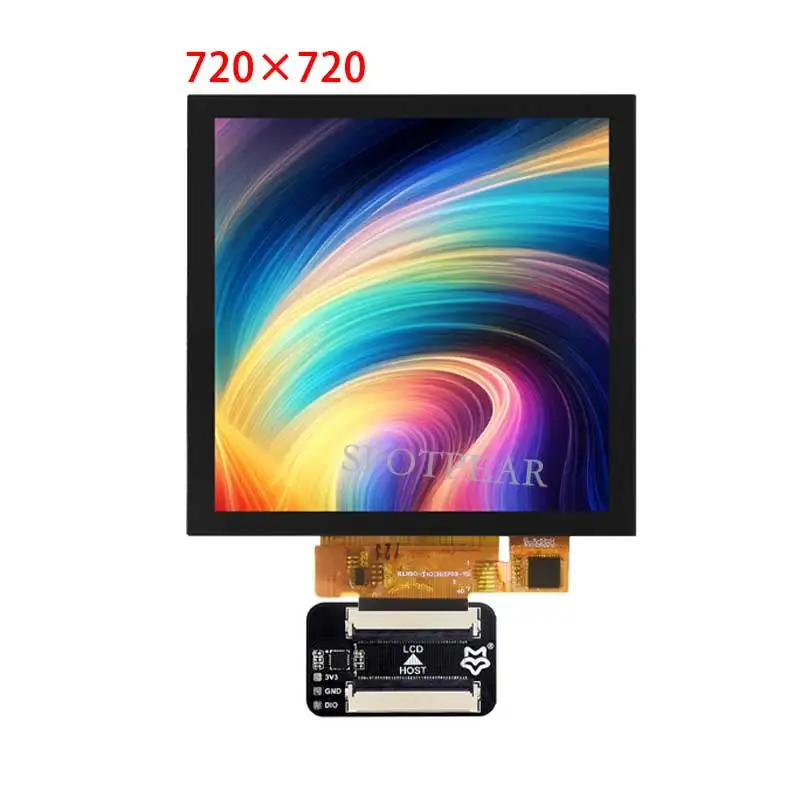 Imagem -04 - Luckfox Pico Ultra Lcd Touch Screen Display tv Box Kit Rgb Captive Opcional 720p 480p Wi-fi Poe 4