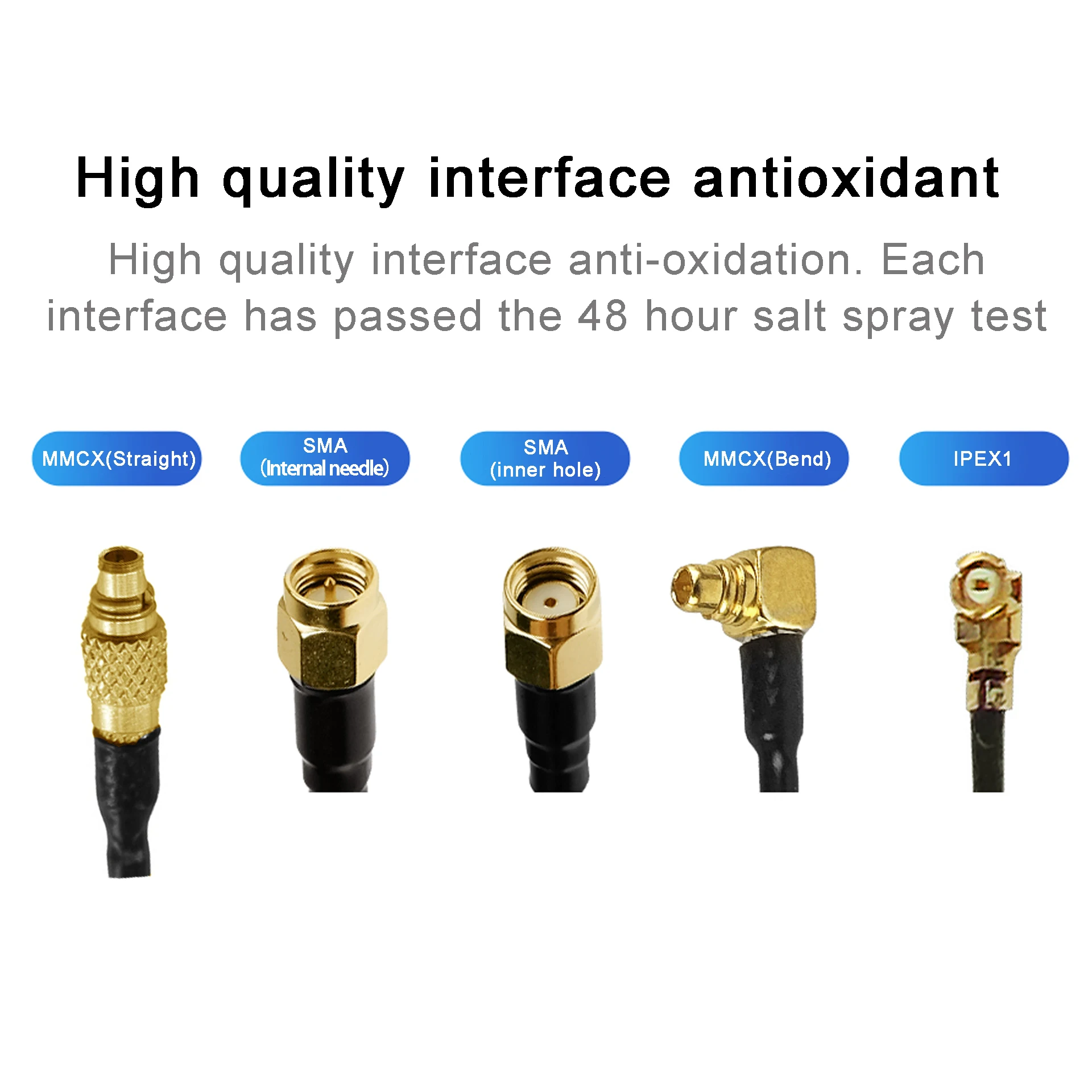 HPXGRC 5.8G FPV Antenna Long Version - RHCP for 5.2-6GHz RC Quadcopter Drone Freestyle DIY Parts