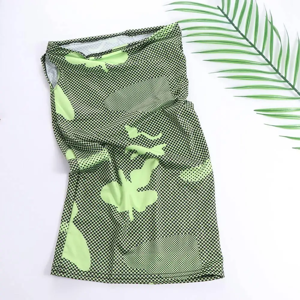 يندبروف الأذن معلقة قناع الوجه الكامل حماية الرقبة واقية من الشمس الرقبة وشاح أنبوبي المرأة باندانا ركوب الدراجات باندانا قناع الحرير الجليد