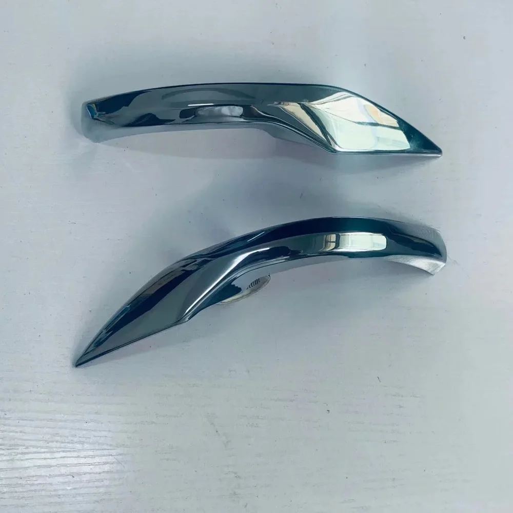 For Honda Vezel HR-V E:HEV 2021 2022 ABS Chrome Car Rearview mirror strip Cover Trim Cap Garnish Molding Overlay