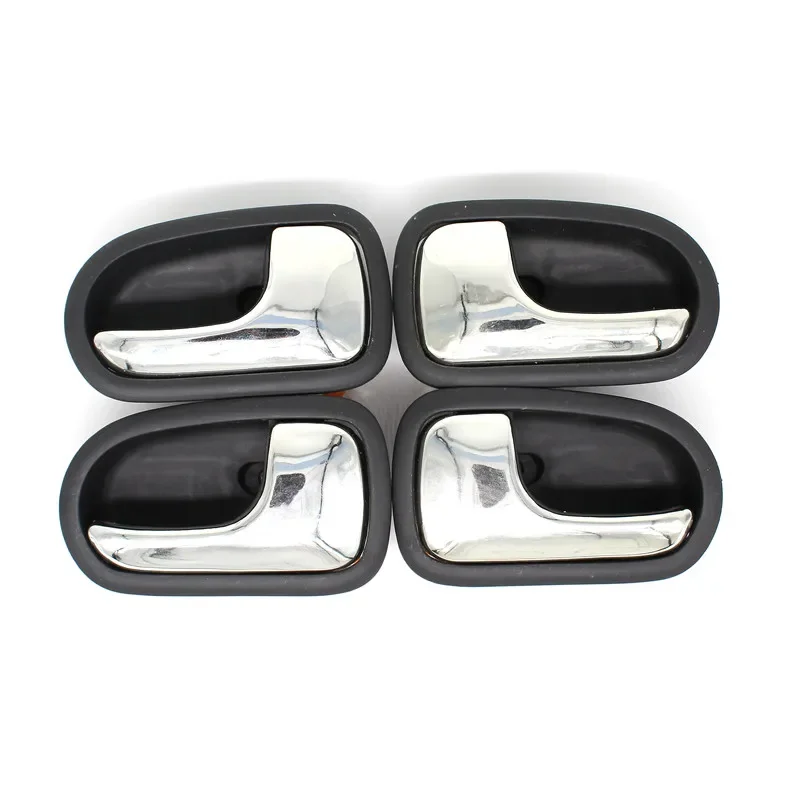 4Pcs Left Right Inside Interior Door Black handle for Mazda PROTEGE 323 626 Ford liata Activa Tierra