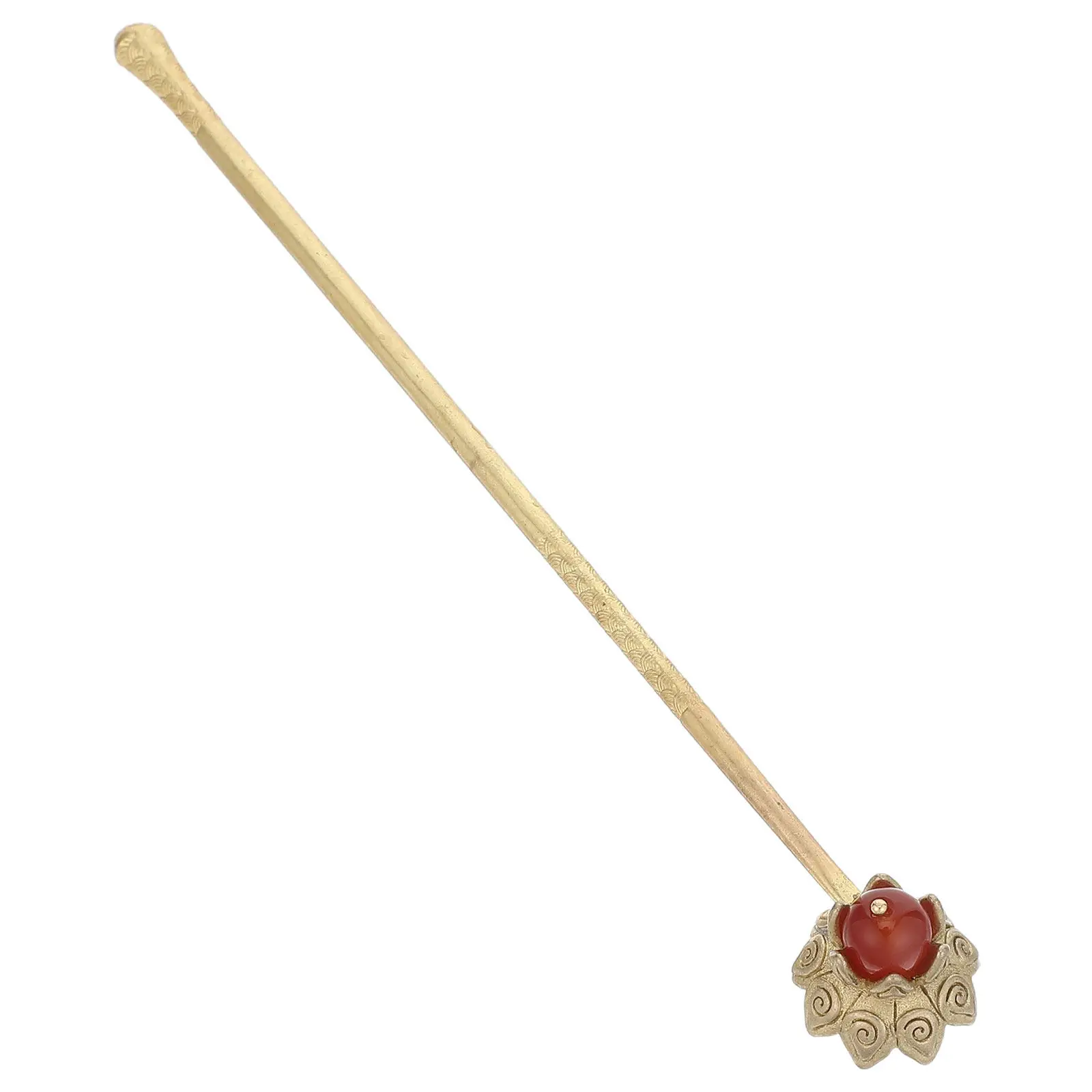 Vintage Snuffer Flower Shaped Metal Extinguisher 5.7 Inch Handheld Wick Extinguisher Tool for Jar Candles Oil