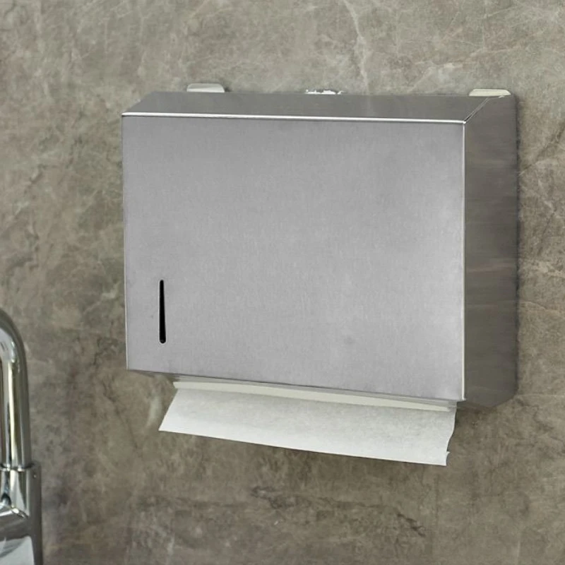 

Выдвижная коробка для салфеток, прямоугольный чехол для салфеток, органайзер для салфеток из нержавеющей стали, контейнер для салфеток Boxy, организация комнаты, домашний декор