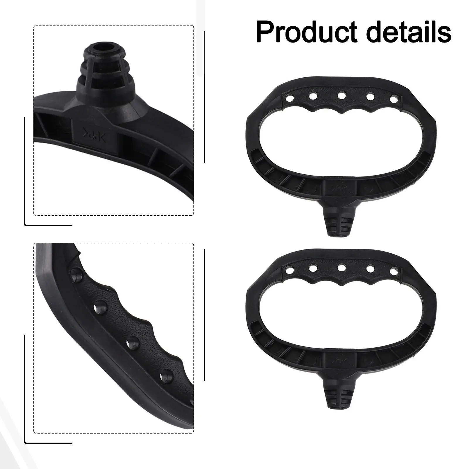 Features Fitment Easy To Grip Grip Handle Grip Starter Handle Speedboat Outboard Motors Sprayer Hard Plastic Hole Strong Grip