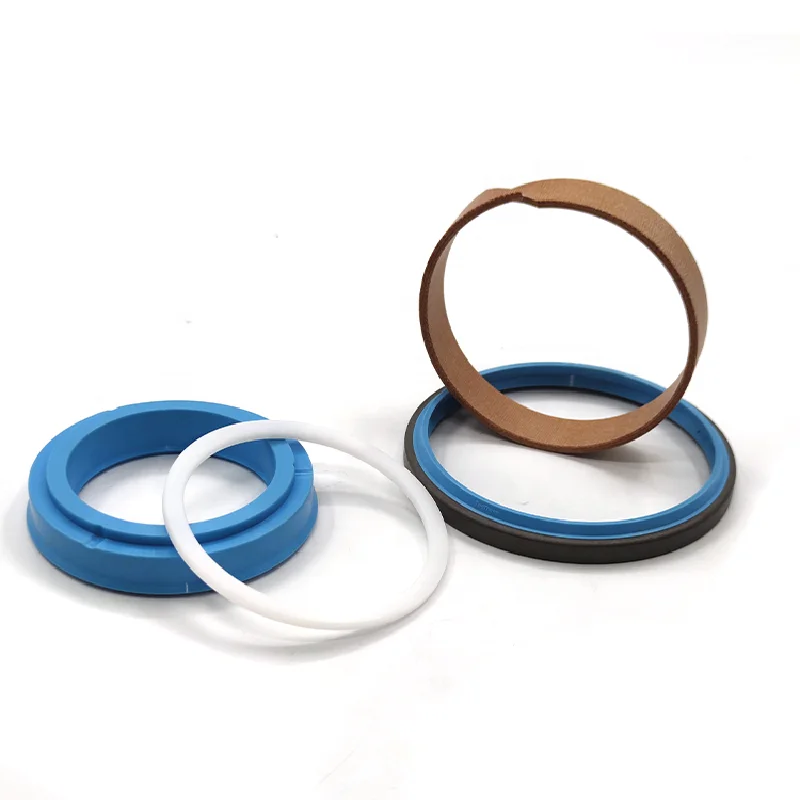 Excavator parts apply for Kobelco SK350 - 8 tensioner cylinder oil seal kit track adjuster chain adjuster kit