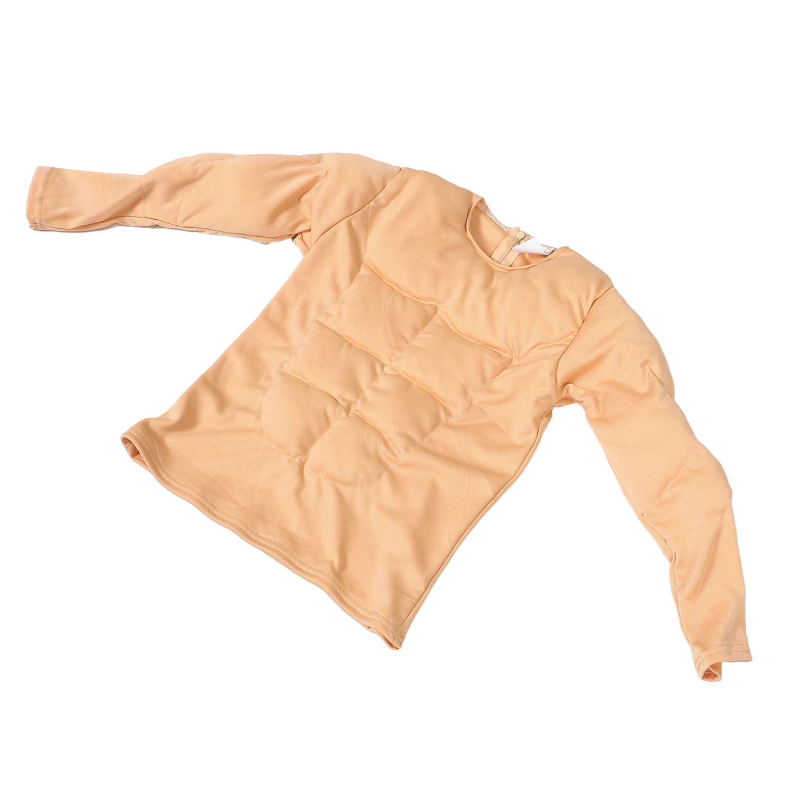 

Muscle Costume for Men Kids Halloween Fake Chest Abs Body Suit Polyester Padded Vest Cosplay Outfit Mens Baby Clothes