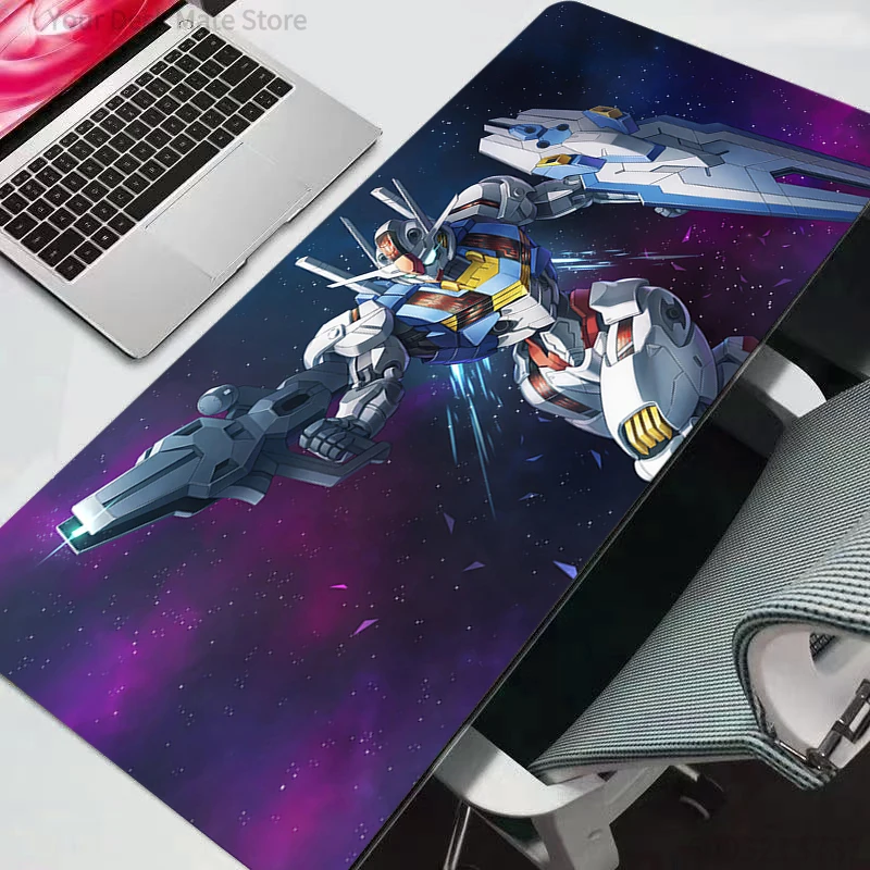

Mouse Pad Mobile Suit Gundam anime Large Rubber PC Computer Gaming Accessories Mousepad Desk Mat Locking Edge Gamer Carpet
