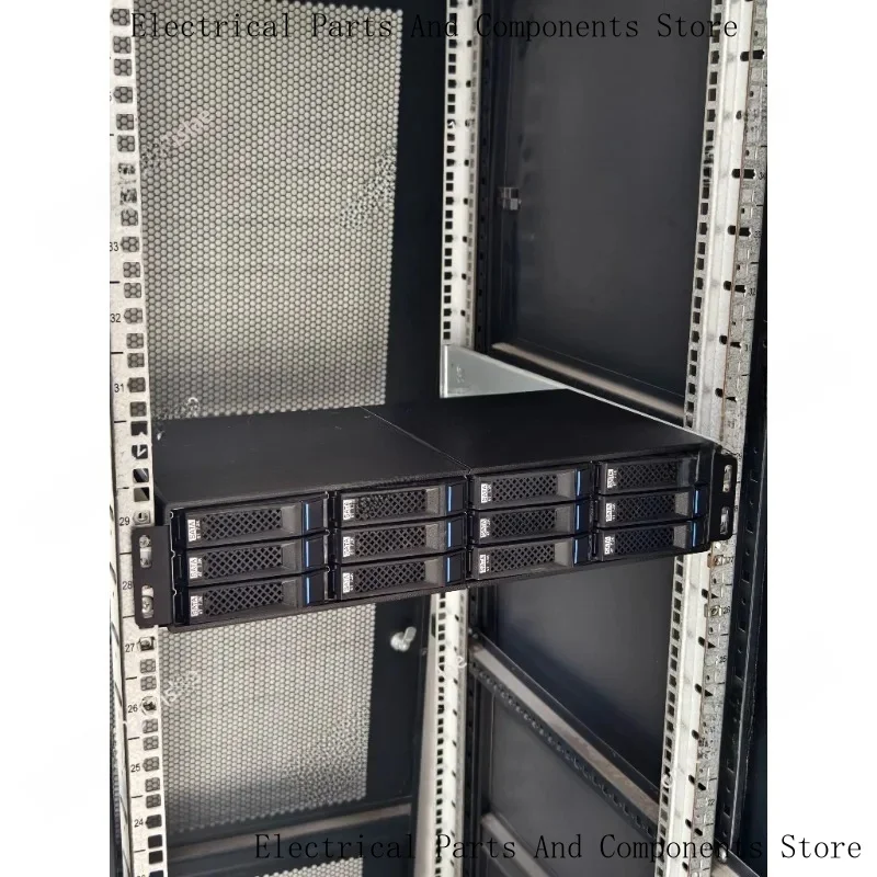 12- Hard Disk Expansion Cabinet, External Storage Box Nas 12G Backplane, Can Be Connected In Series With Multiple Cages