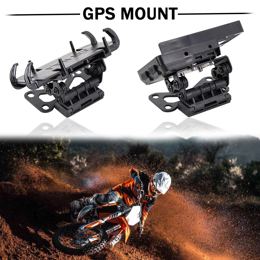 

For 990 Adventure 2006-2011 2010 2009 2008 Motorcycle Accessories Front Phone Stand Holder Phone GPS Navigaton Plate Bracket