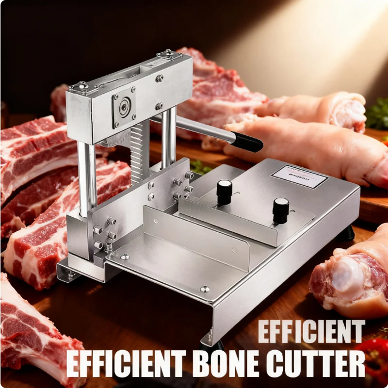 آلة قطع الأضلاع اليدوية المصنوعة من الفولاذ المقاوم للصدأ ثابتة وقوية وقابلة للتعديل