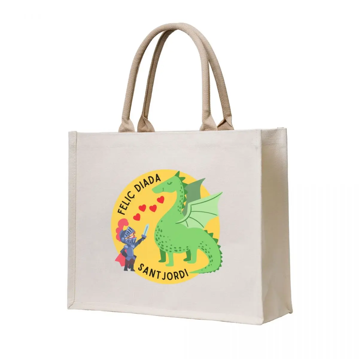 

Diada Sant Jordi Bossa de Tela | Tote Bag hand bags custom canvas bag Big bag