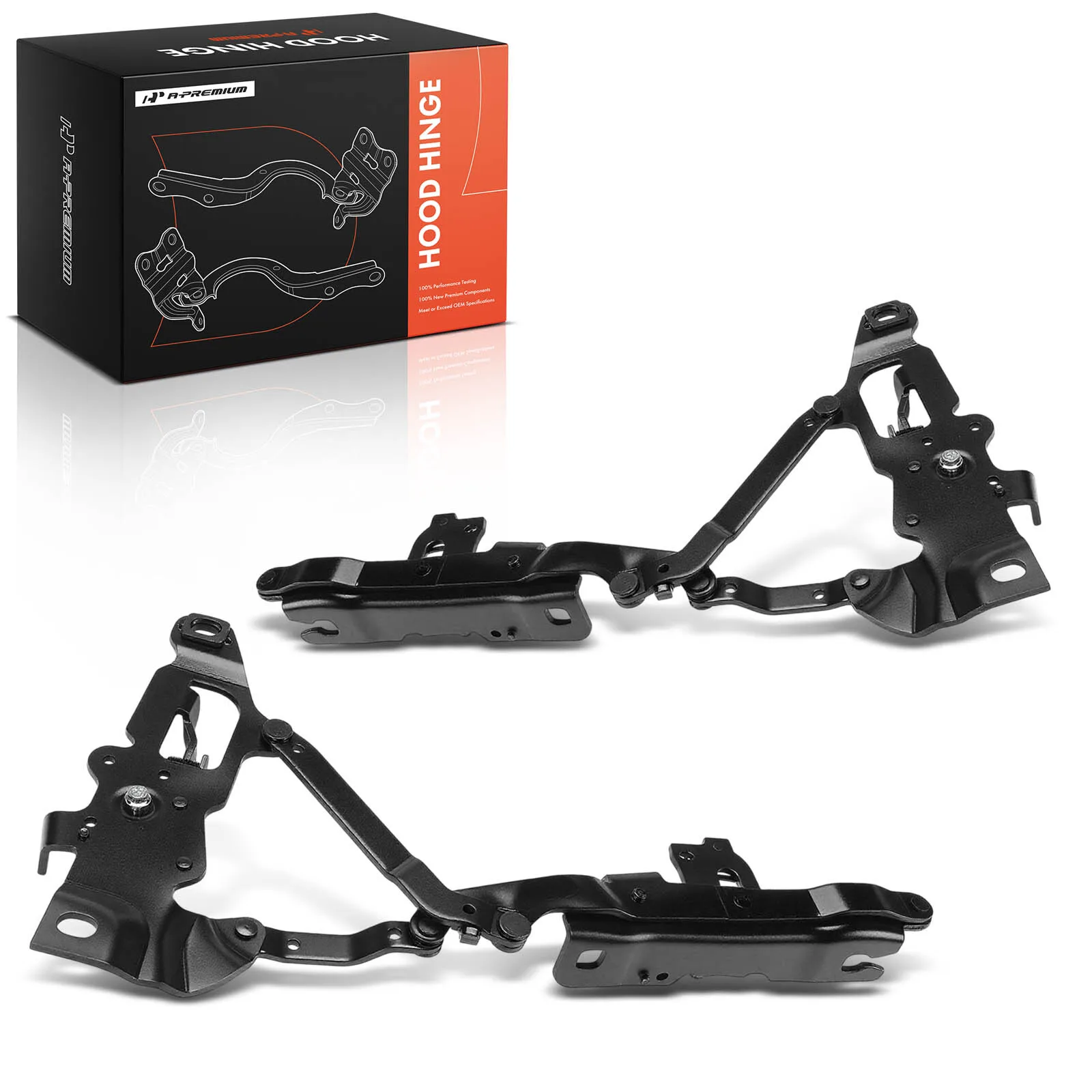 A-Premium Pair Front Driver & Passenger Side Hood Hinge for BMW 740i 750i 750Li 2010-2015 740Li 760Li Alpina B7 2011-2015