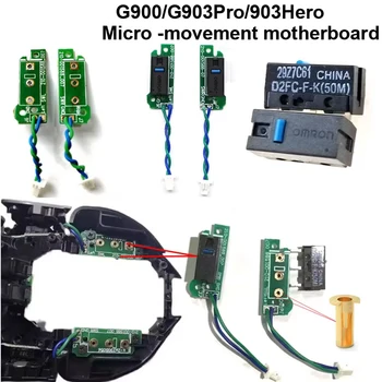 Voor G900G903G903 HERO muis hot-swappable lassen-gratis microschakelaar kleine board links en rechts knop vervangende onderdelen