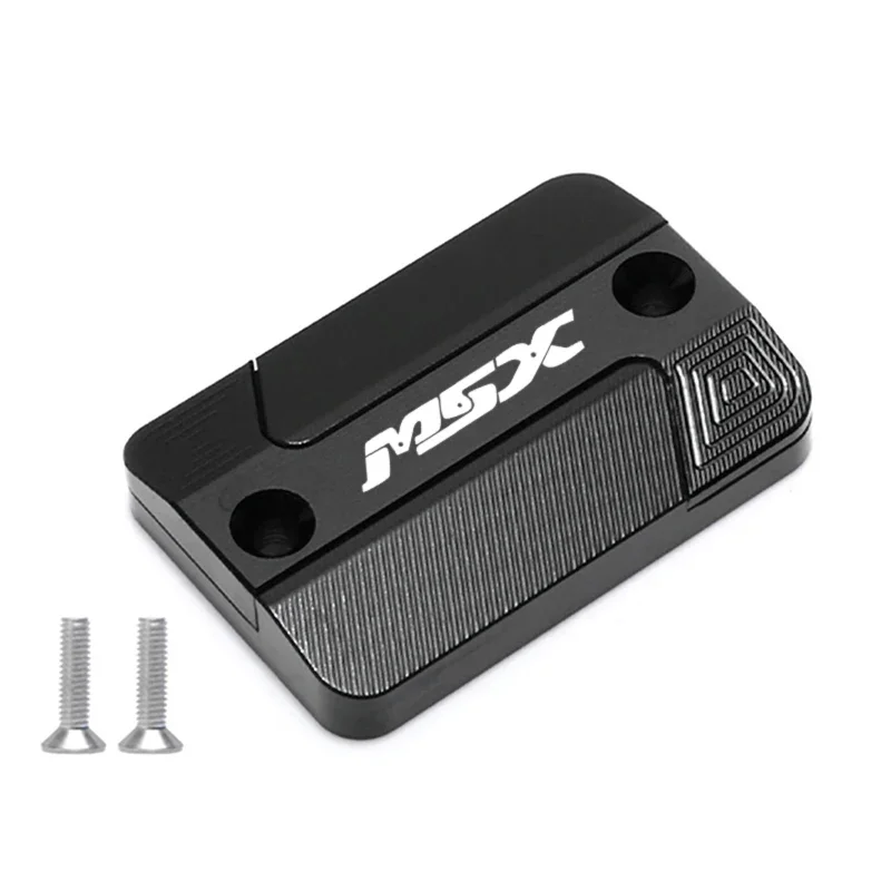 For Honda MSX125 Grom MSX 125 GROM125 CT125 Motorcycle Accessories CNC Aluminum Front Brake Fluid Fuel Reservoir Tank Cap Cover