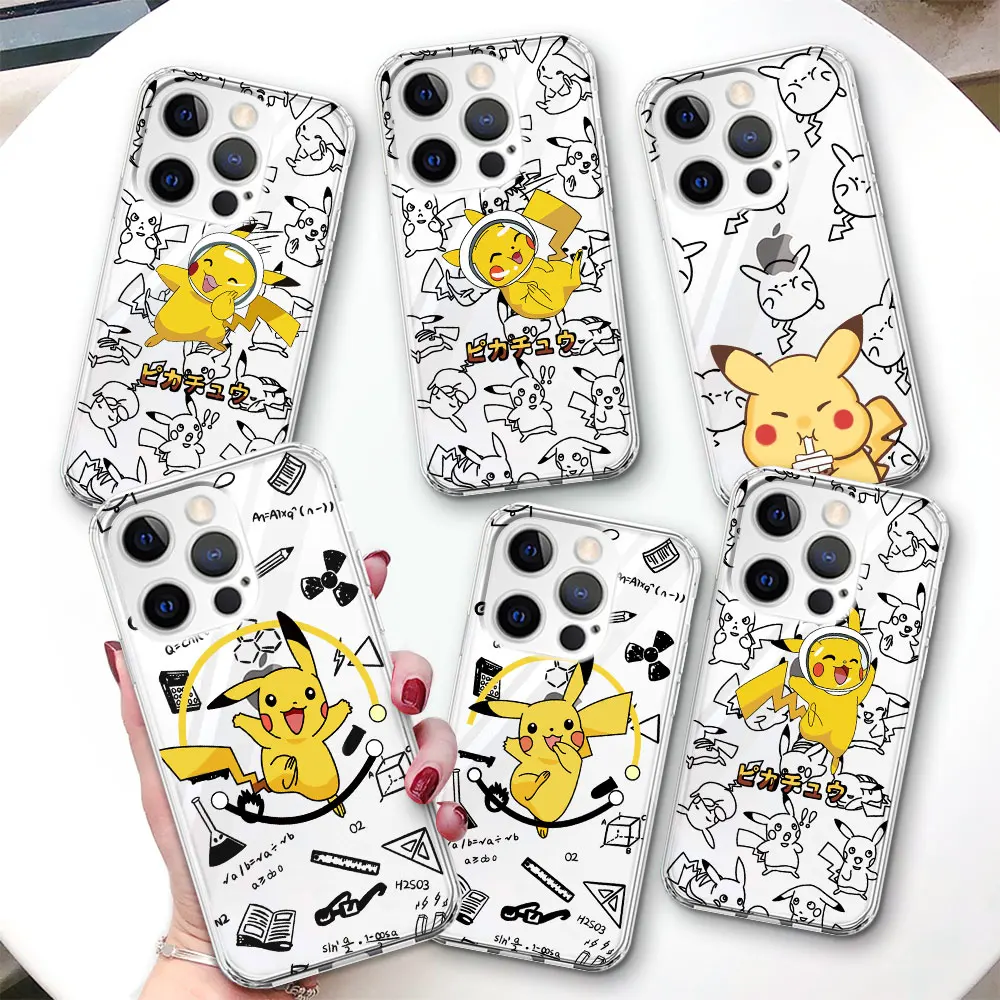 pokemon-pikachu-caso-para-iphone-17-ar-14-12-15-pro-7-8-plus-13-mini-xr-xs-max-se-2022-2020-tpu-transparente-capa-de-telefone-escudo
