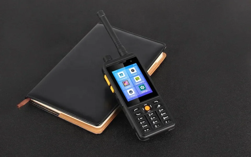 UNIWA P5s UHF DMR Walkie-Talkie Rugged Mobile Phone Android 1GB Ram POC Radio Zello App 5300mA NFC 4G SOS Smartphone