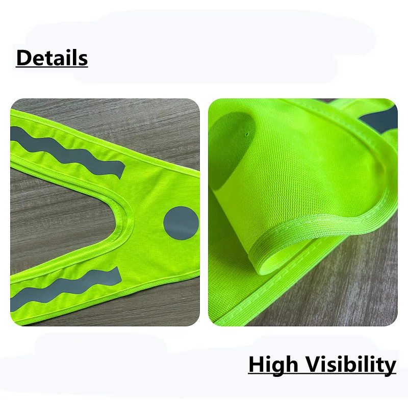 Safety Reflective Vest for Kids Children Security Protection Clothing High Visibility Clothes Reflector for Walker at Night