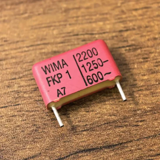 20PCS/LOT Original German WIMA FKP1 series 2200PF 1250V 18X5X10MM P:15MM audio coupling infinite capacitor free shipping
