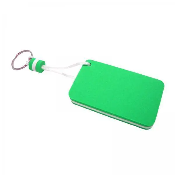 Bright Color Floating Keychain Lightweight EVA Waterproof Key Ring Pendant for Boating Fishing Rafting Sailing