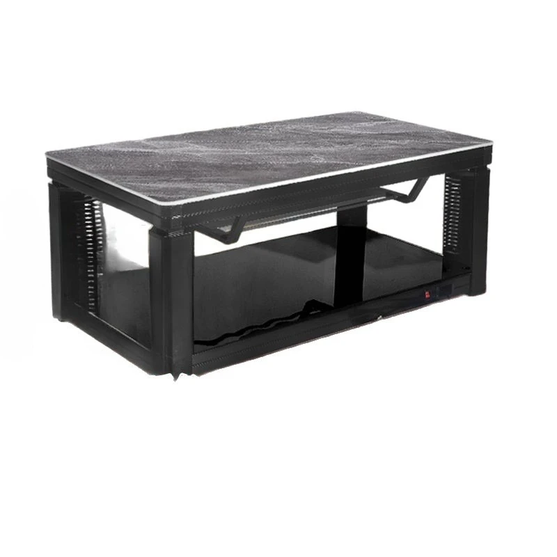 رفع طاولة القهوة التدفئة المنزلية سخان مستطيل طاولة القهوة الكهربائية