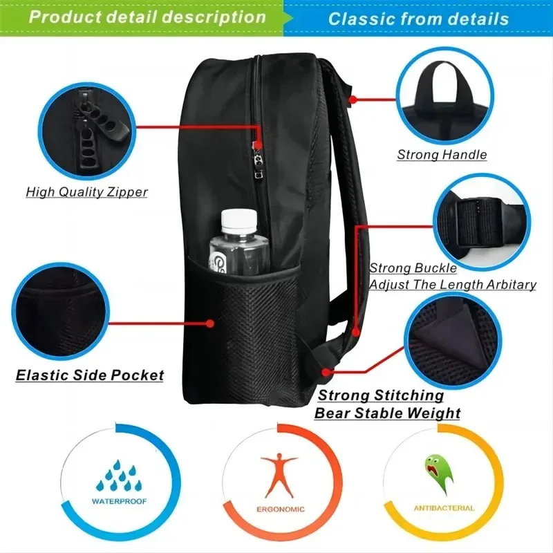 Sky02의 시그니처 패셔너블 백팩 남학생과 여학생 캐주얼 학교 가방 High-Qualit88Ji