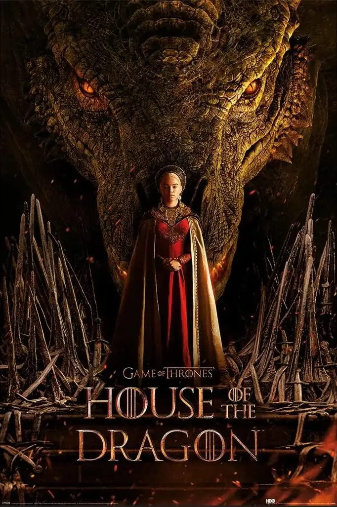 Game Of Thrones: House Of The Dragon - TV Show Poster (Regular Style/Key Art)