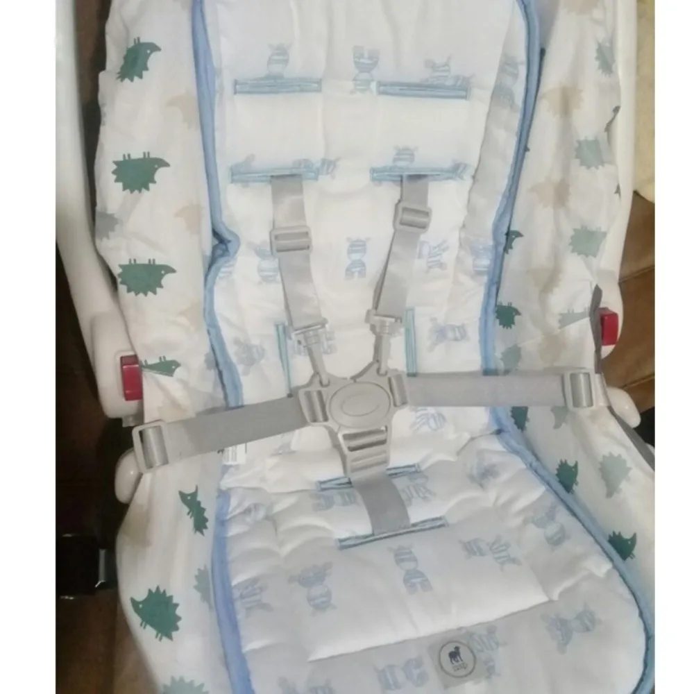 Poussette Durable avec Ceinture de Sécurité pour Enfant, Siège Haut, Environnement 5 Point SFP