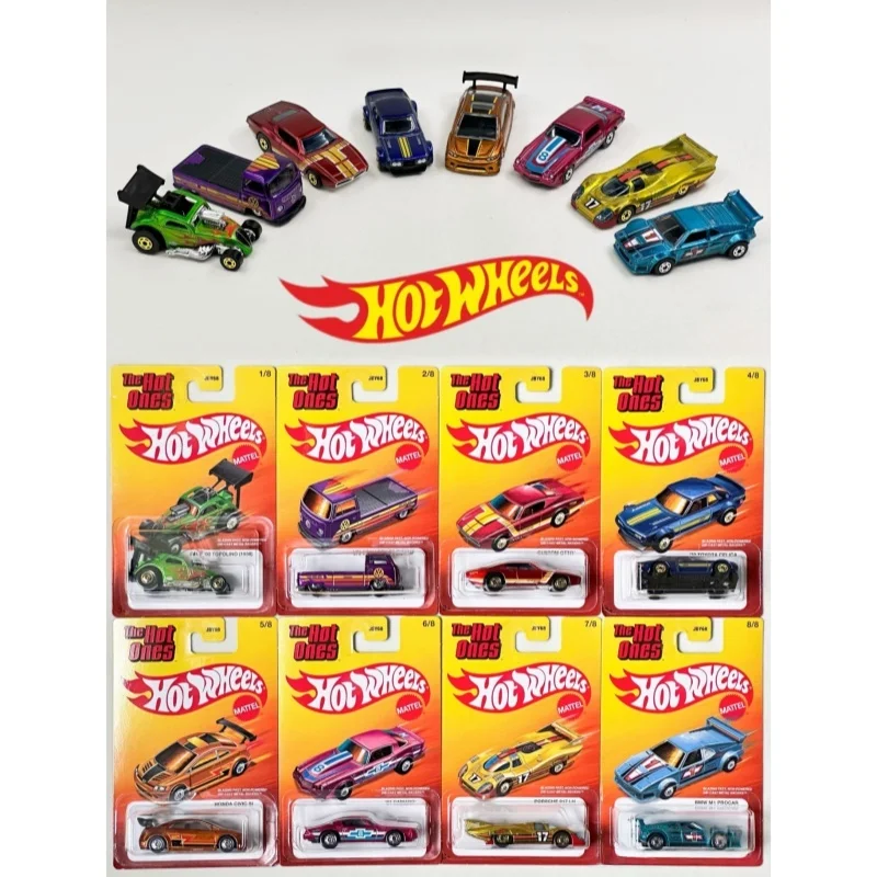 

Коллекционная машинка Hot Wheels Mattel: ретро-модели Porsche 917, Volkswagen T1, Datsun, Ford GT из литого сплава – идеальный подарок на день рождения