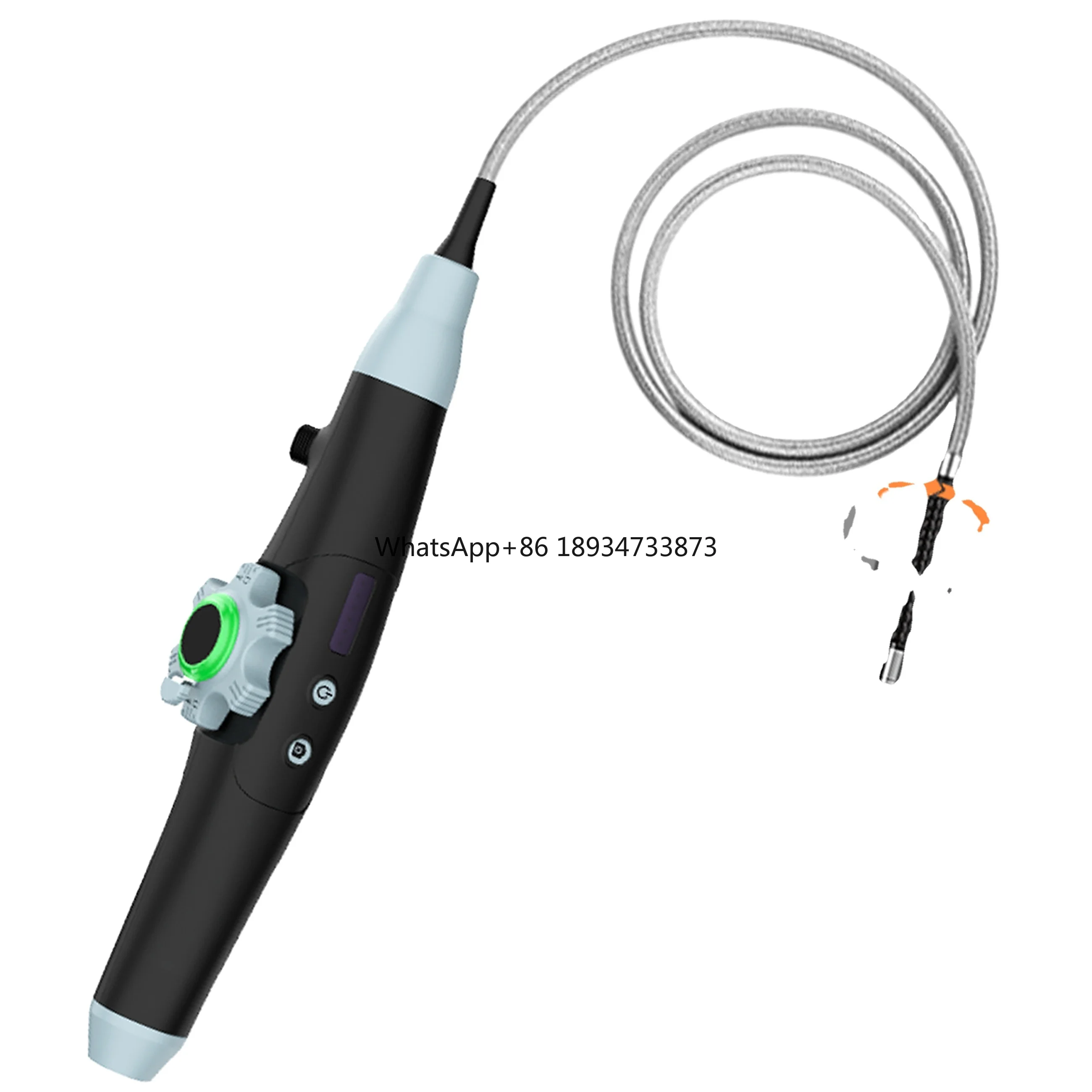 AVANLINE WiFi 4mm Articulating Borescope 2-way Hotspot Industrial Endoscope Human Engineering 720p 6LEDs IOS/Android/PC 1M USB