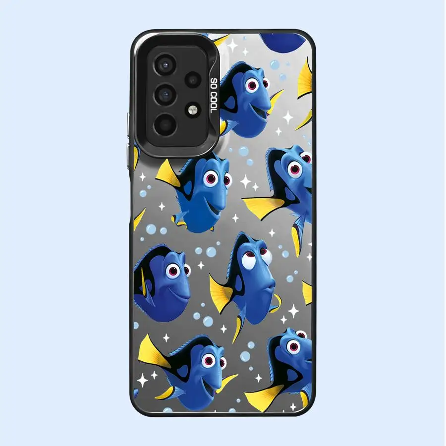 Phone Case for Samsung A55 A33 A25 A54 A22 A53 5G A72 A21s A32 A35 A51 A52s Shockproof Shell Cover Disney Cartoon Marlin