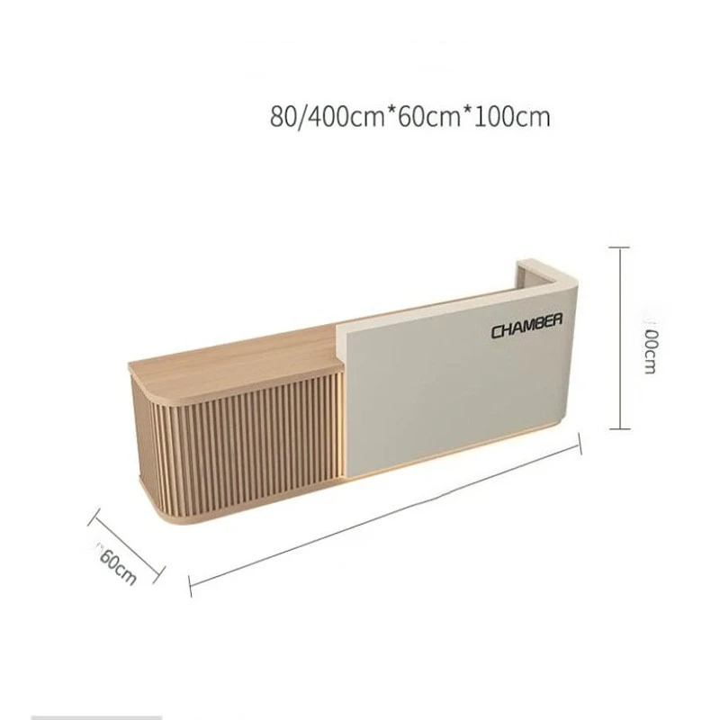 European Beauty Reception Desk Modern Vintage Office Luxury Reception Desk Nordic Italian Display Bancone Commercial Furniture