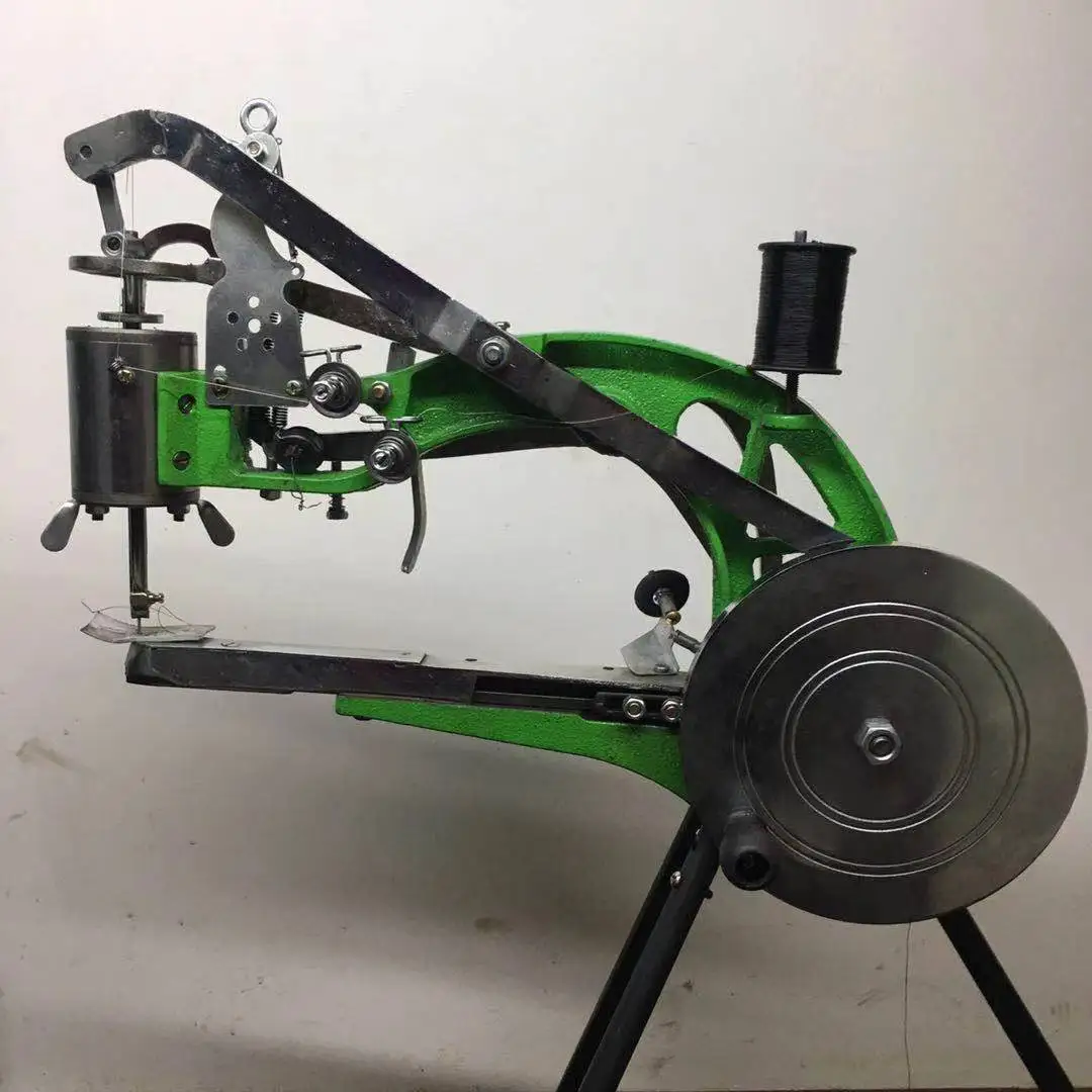 Hand crank shoe mending machine, shoe sewing machine, shoe online machine