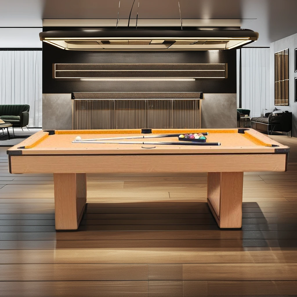 Hot Sale Modern 3-in-1 Wood Dining & Billiard Table Pool Table Indoor Multifunctional Game Table Customizable Sizes