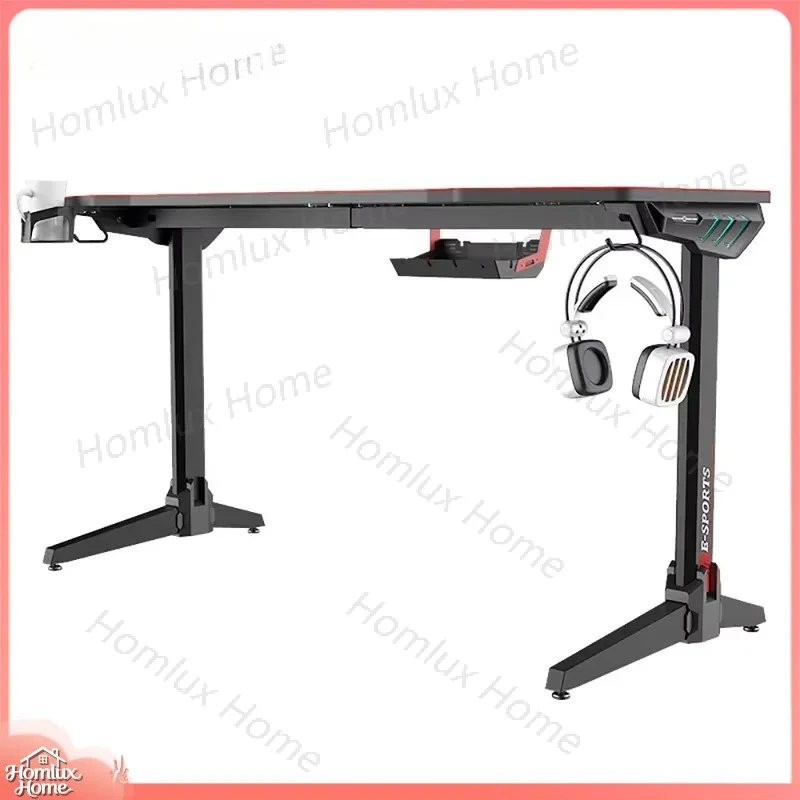 Gaming Desk Lamp with Wired Control Adjustable Brightness Color Changing LED Light for Computer Desk Study Office
