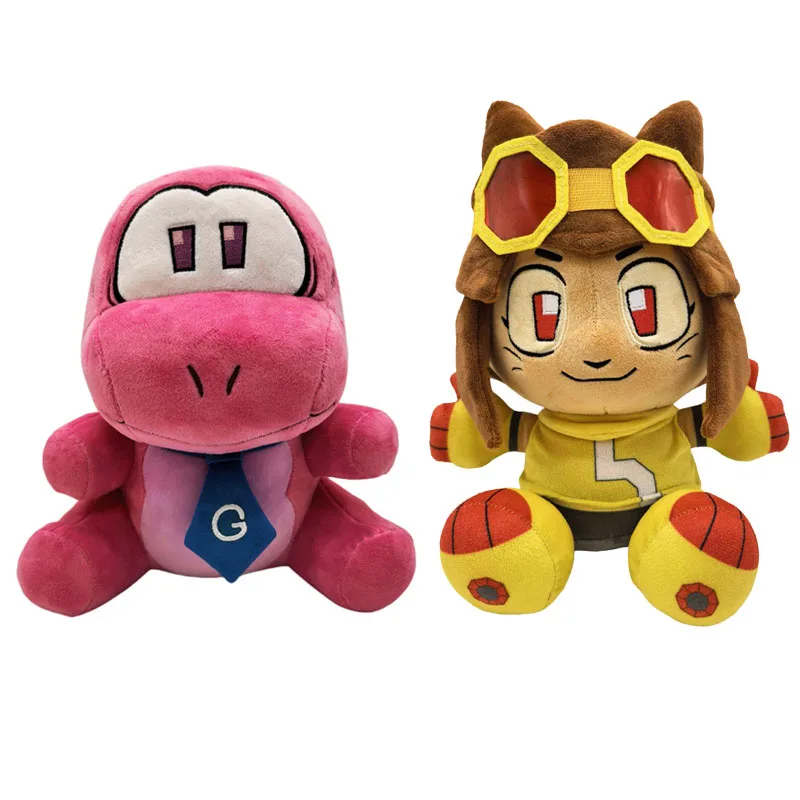 

Gameoverse Kit Bodega Gobbles Kaboodle Plushie Dinosaur Robot Stuffed Doll Plush Toys Home Decorative Pillow Xmas Gifts